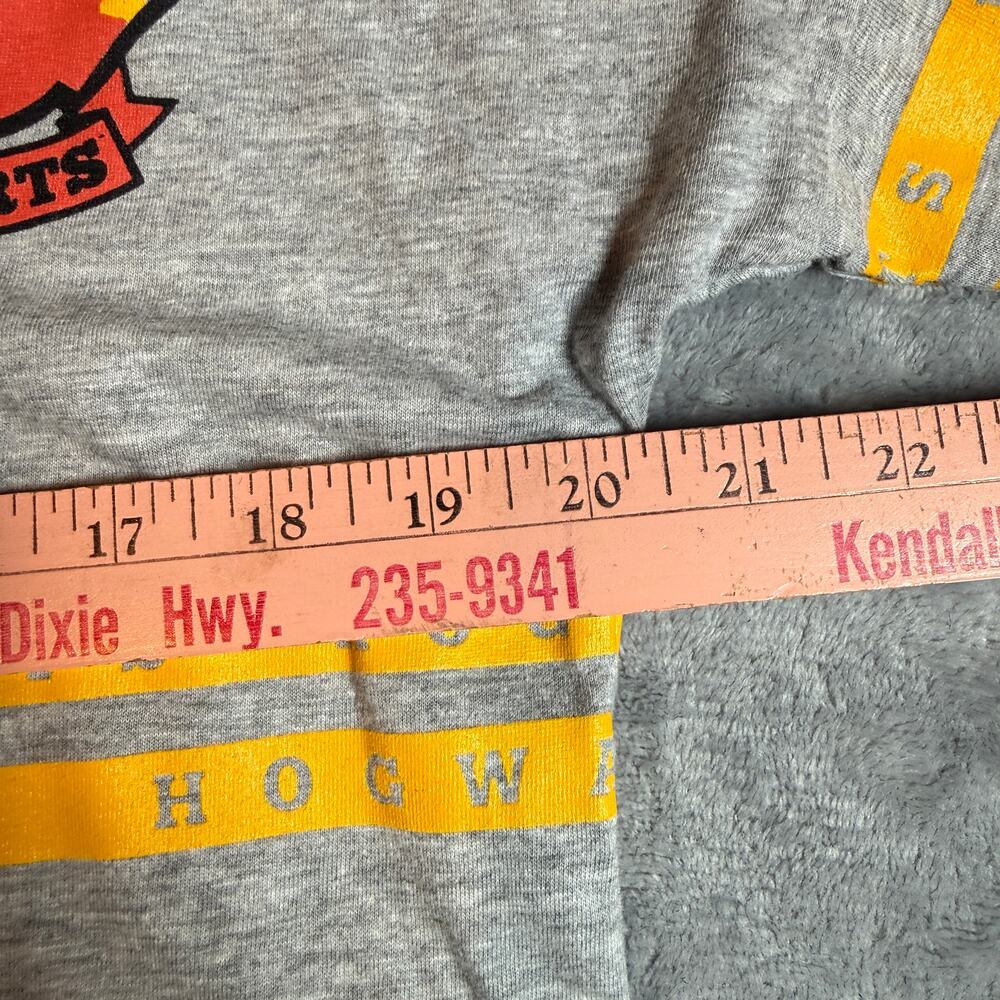 Harry Potter Hogwarts Alumni Long Sleeve Shirt Youth XL 14/16 Gray NWT - Picture 5 of 7